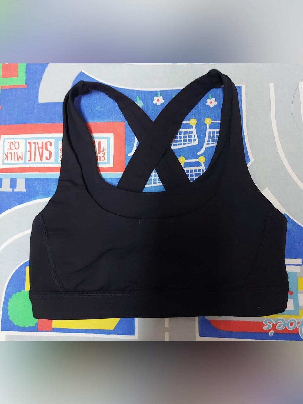 Lululemon black sports bra